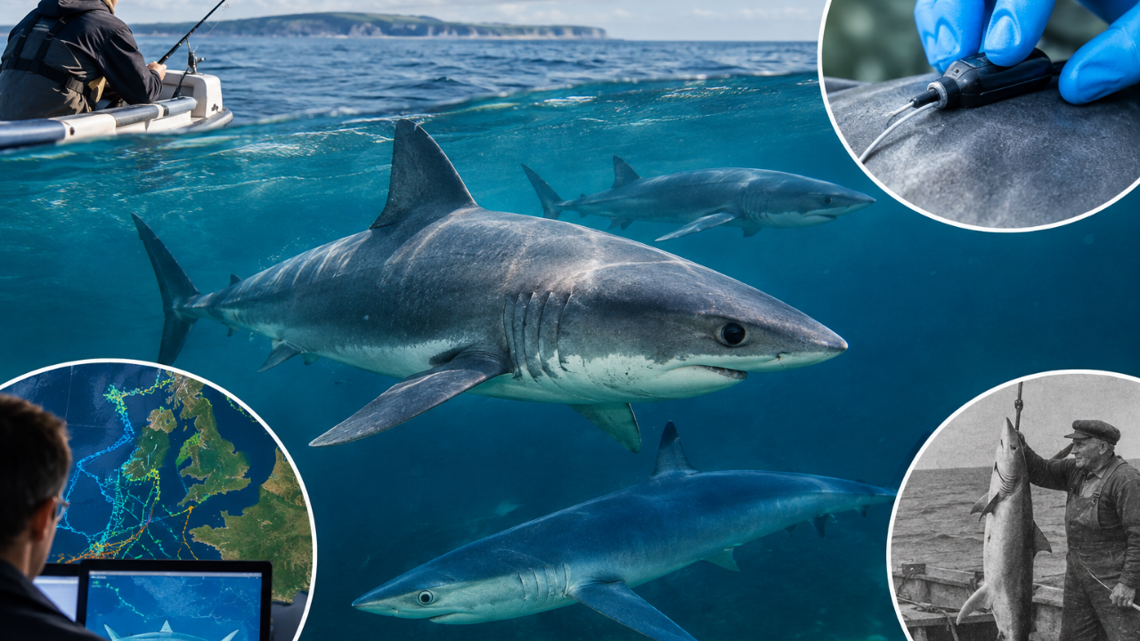 British researchers to track vulnerable sharks with electronic tags
