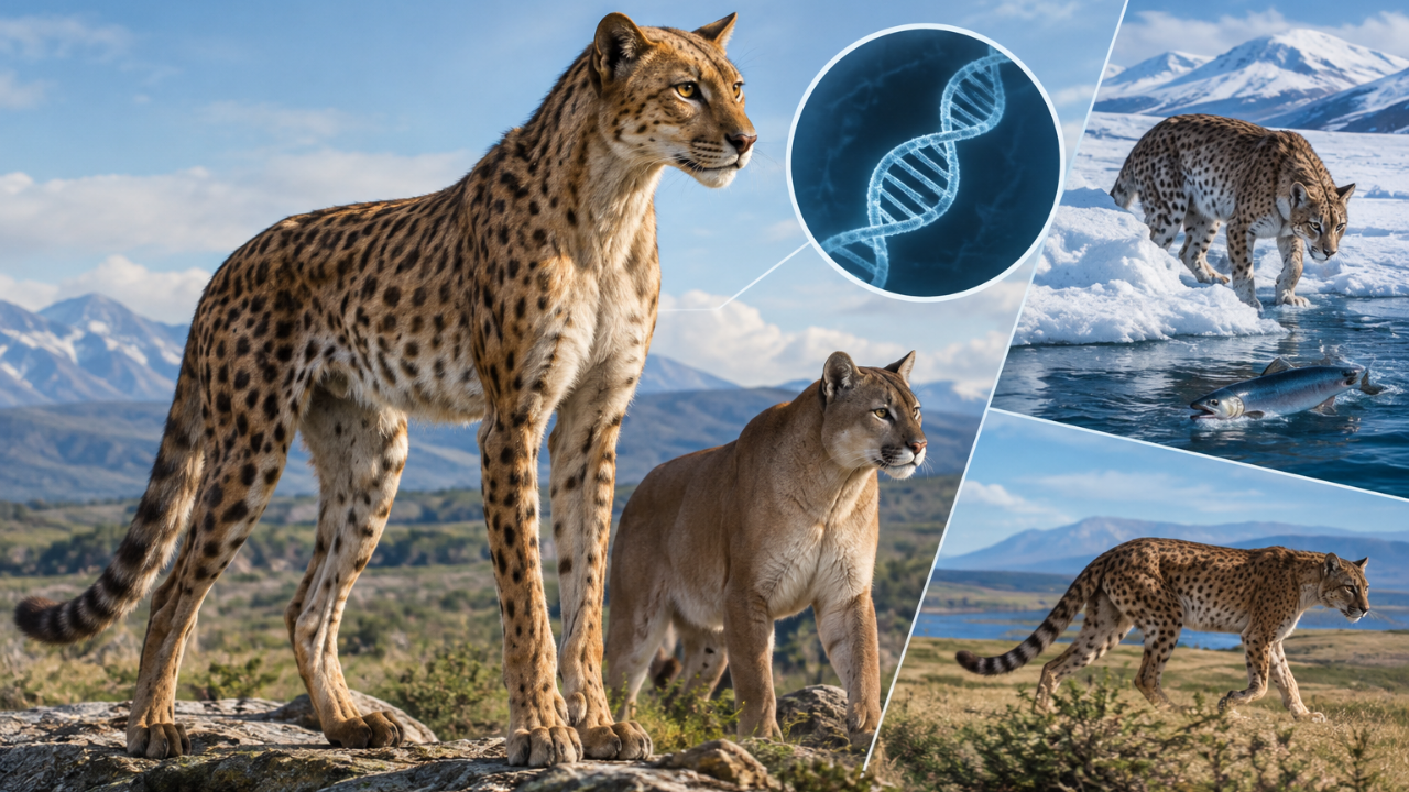 Ancient DNA reveals North American cat was puma relative, not cheetah
