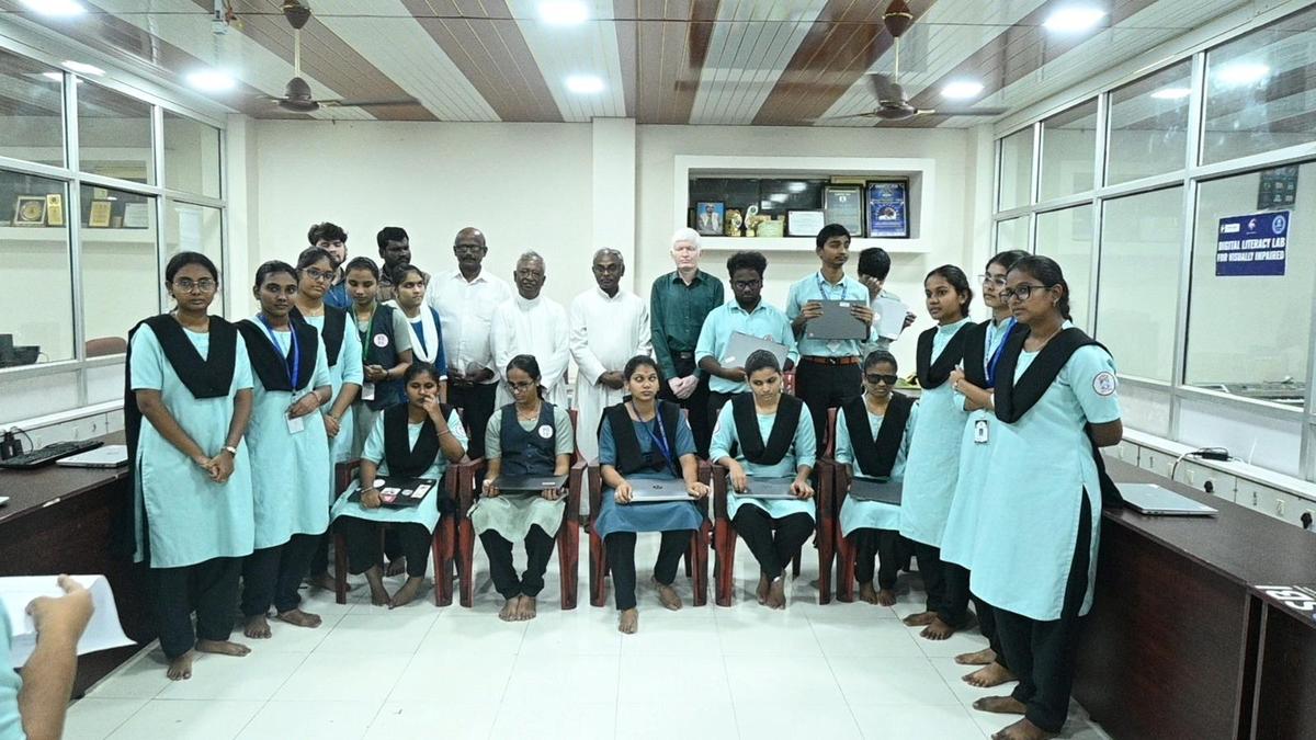 Andhra Loyola College equips visually impaired students with assistive tech skills