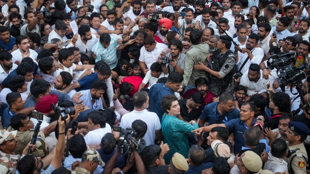 Congress leaders detained twice in two days during anti-CEC protests