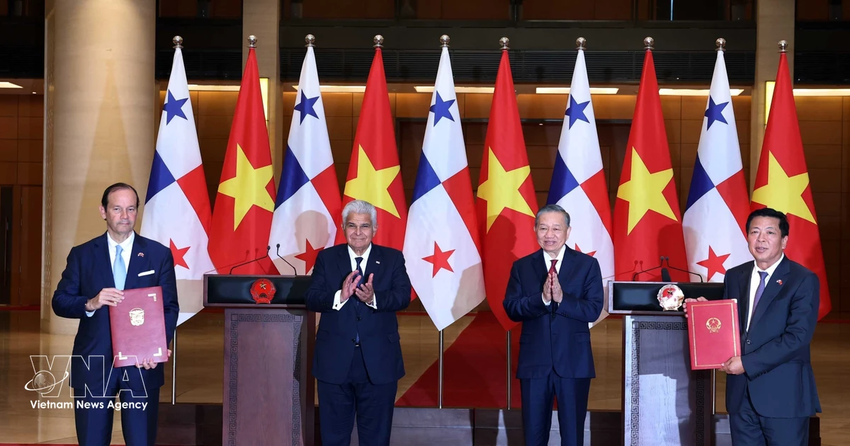 Vietnam, Panama seal cooperation pacts as leaders meet