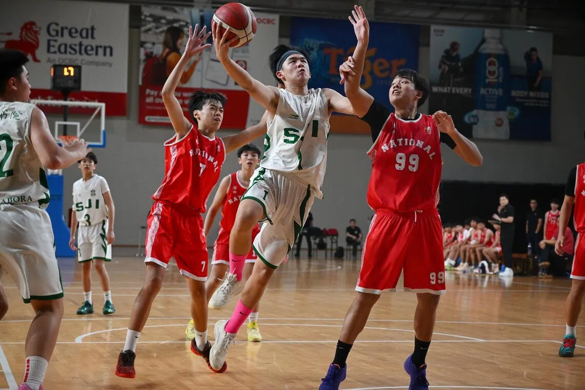 SJI retains C Division boys' basketball crown; Nanyang claims sixth successive title