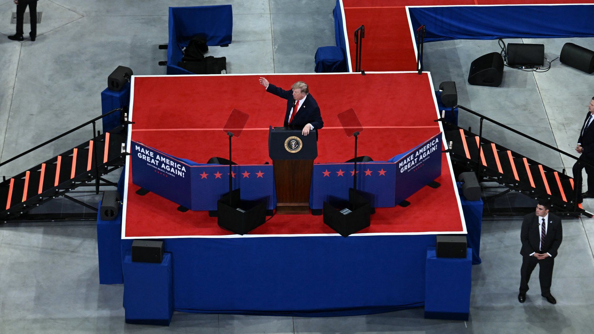 Trump tells rally crowd to send Michigan Democrat 'back to where he came from'