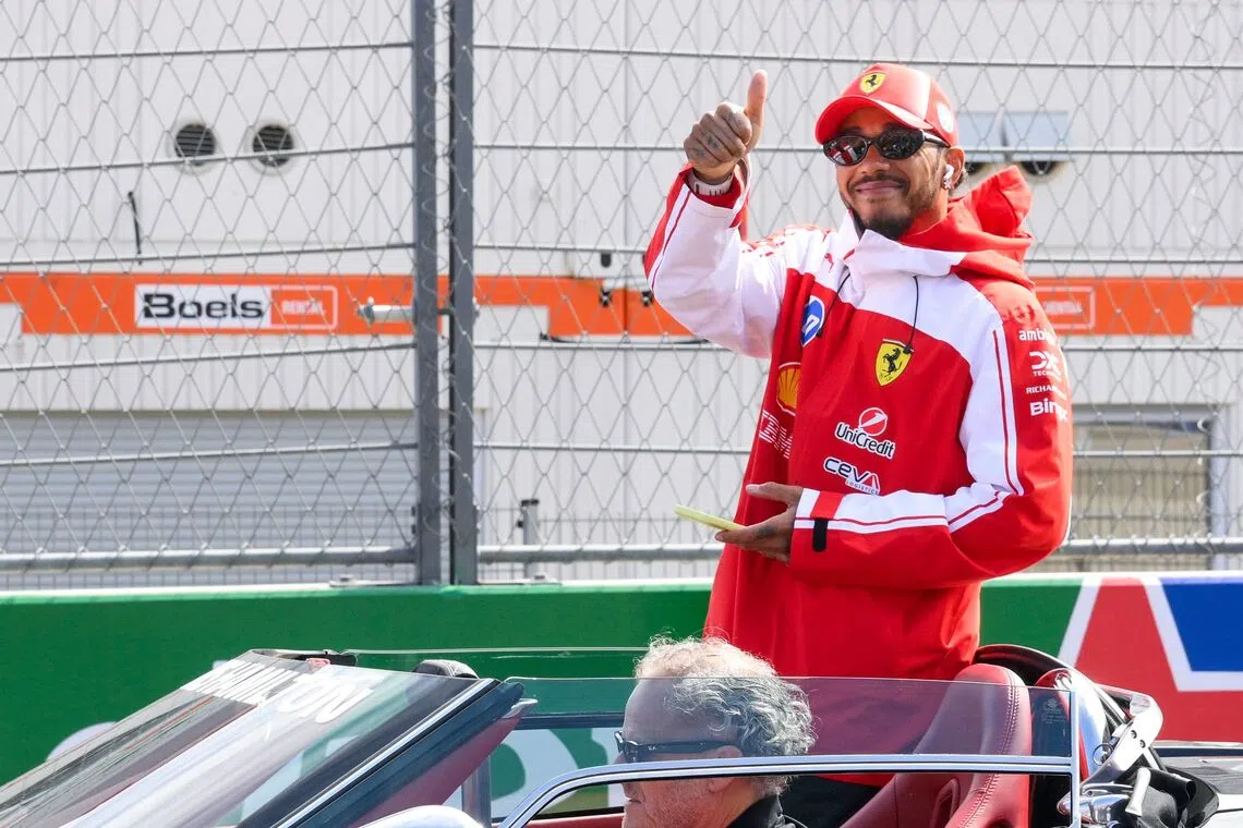 Hamilton seeks Italian Grand Prix win to narrow championship gap