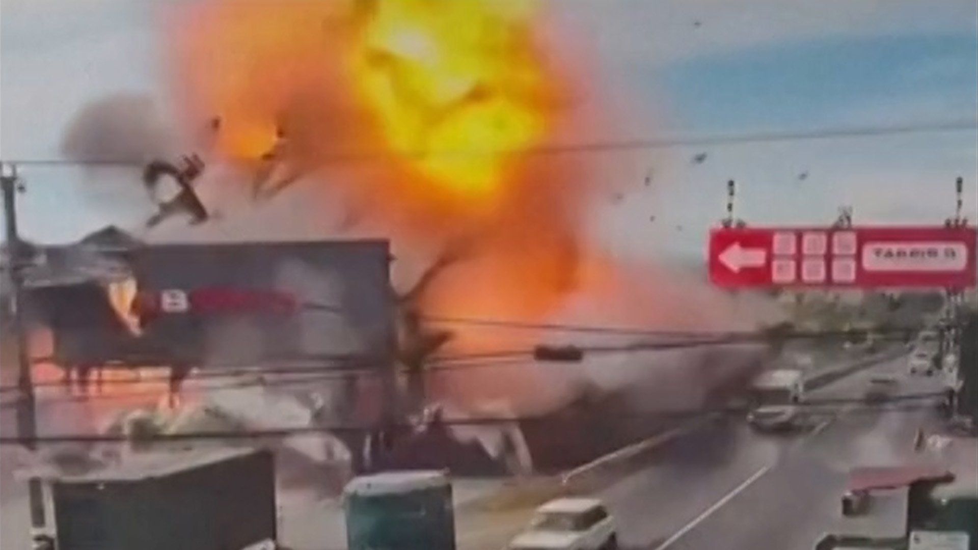 Russian drone attack strikes supermarket in Ukraine's Odesa region
