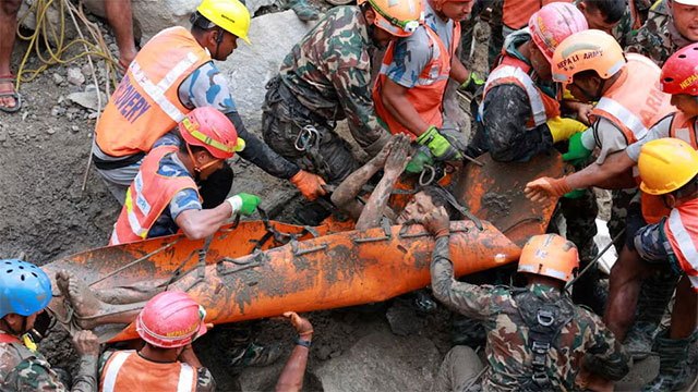 Two workers rescued alive nine days after Nepal tunnel collapse