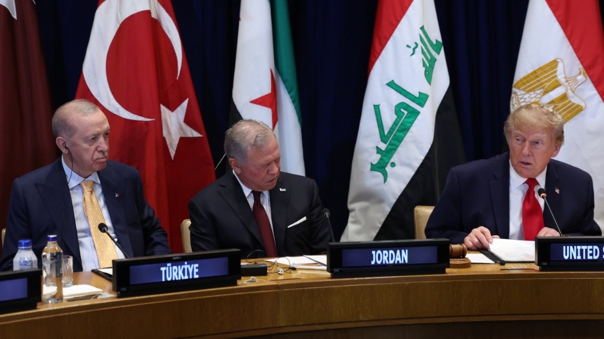 Trump praises Turkish president as 'friend' at Gulf summit meeting