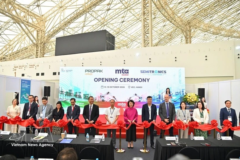 Hanoi to host three major industrial trade shows in October