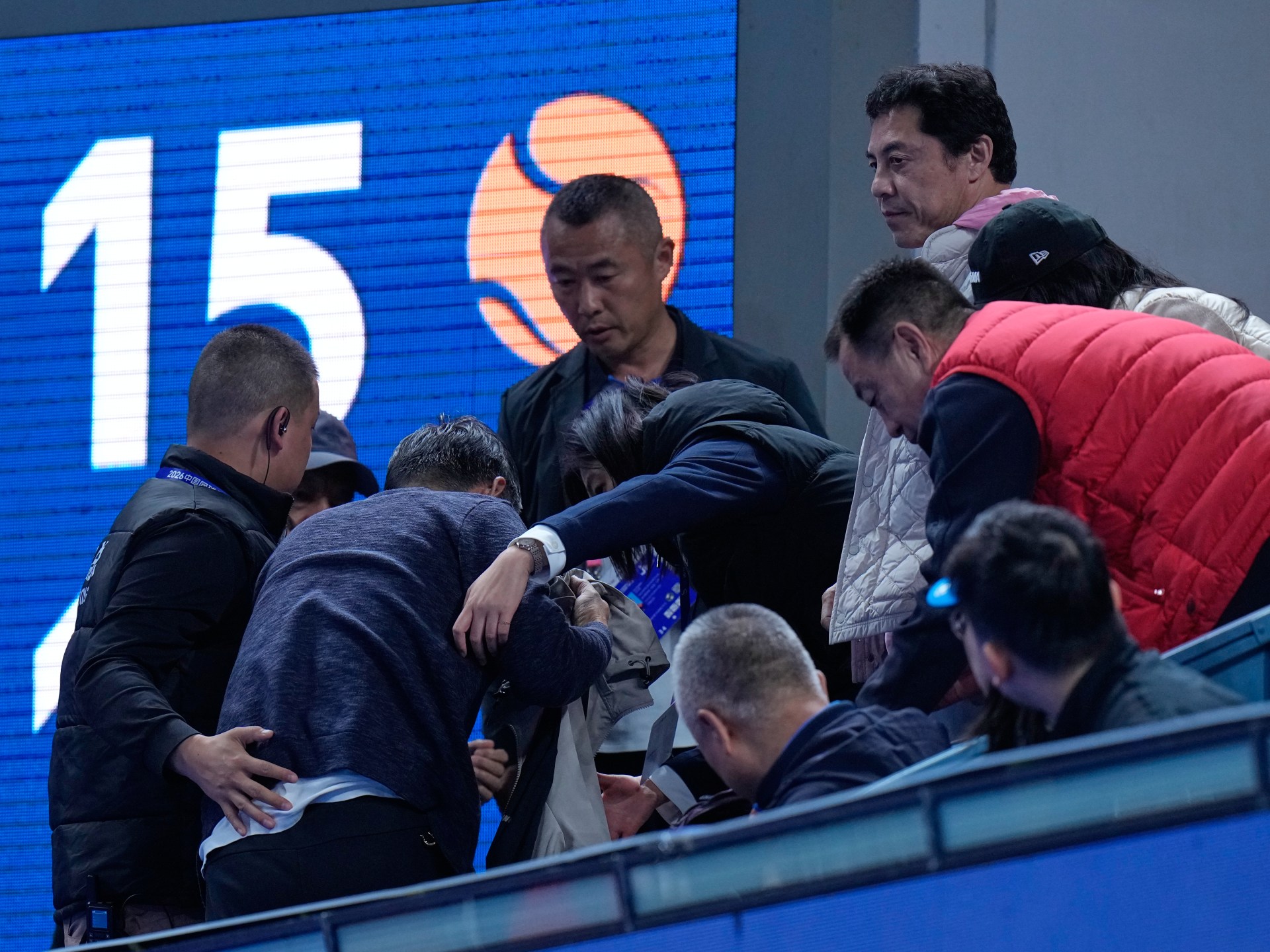 Medvedev ejected from China Open after striking spectator with ball