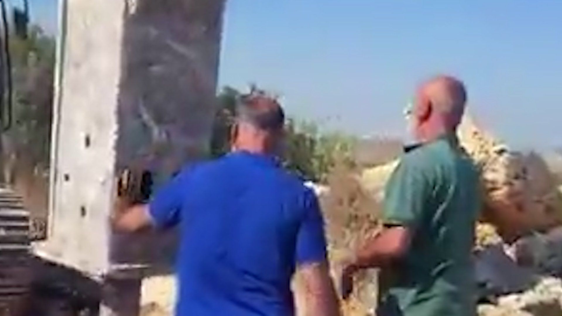 Palestinian landowners mount bare-handed resistance to bulldozers