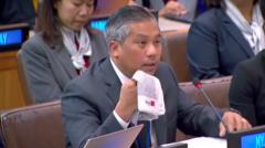 Myanmar UN envoy makes emotional plea for international intervention