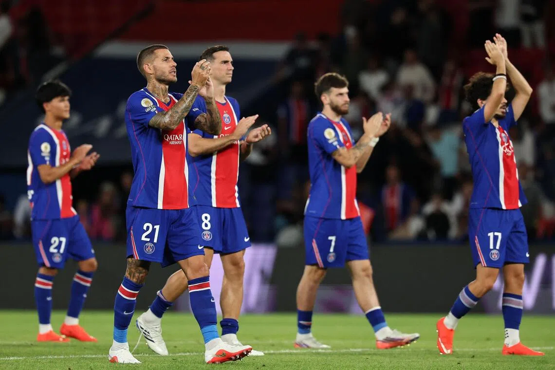 PSG targets third consecutive Champions League title