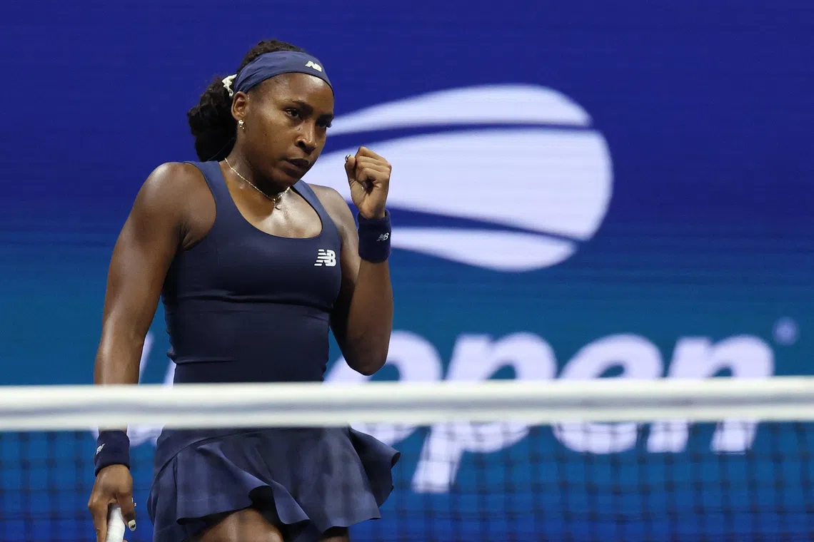 Gauff advances to US Open quarter-finals with dominant win over Jovic