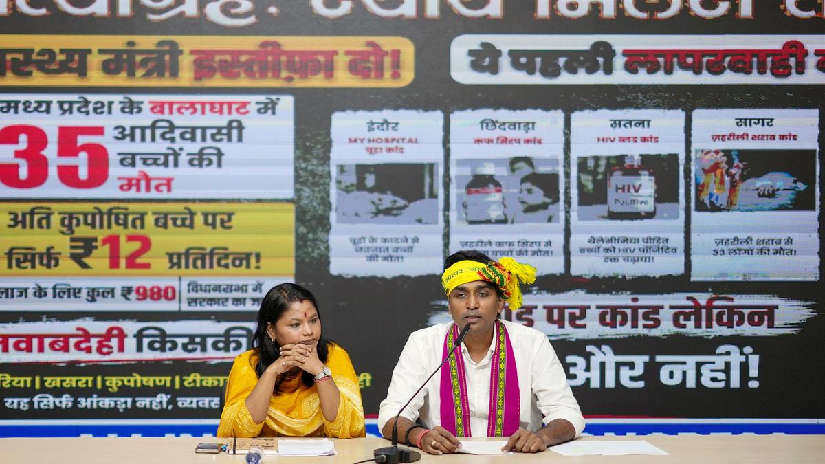 Congress demands resignations over tribal deaths in Madhya Pradesh