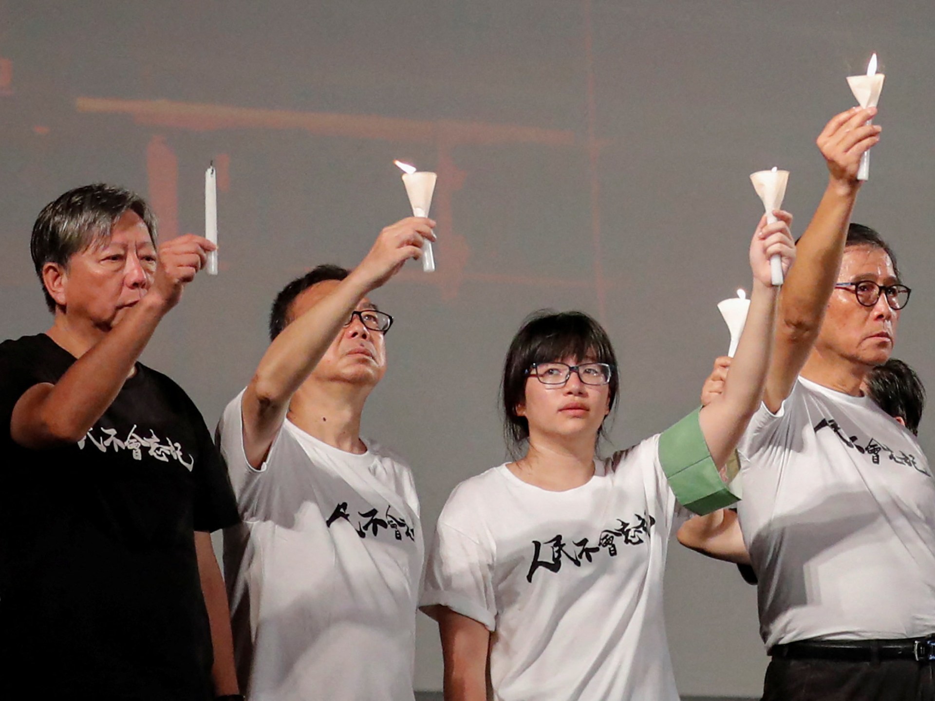 Hong Kong Tiananmen vigil organisers convicted, face prison sentences