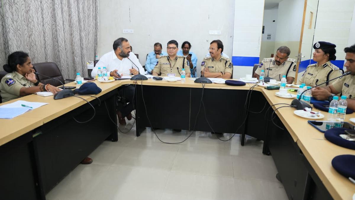 Hyderabad police chief inspects Ganesh idol immersion safety plans