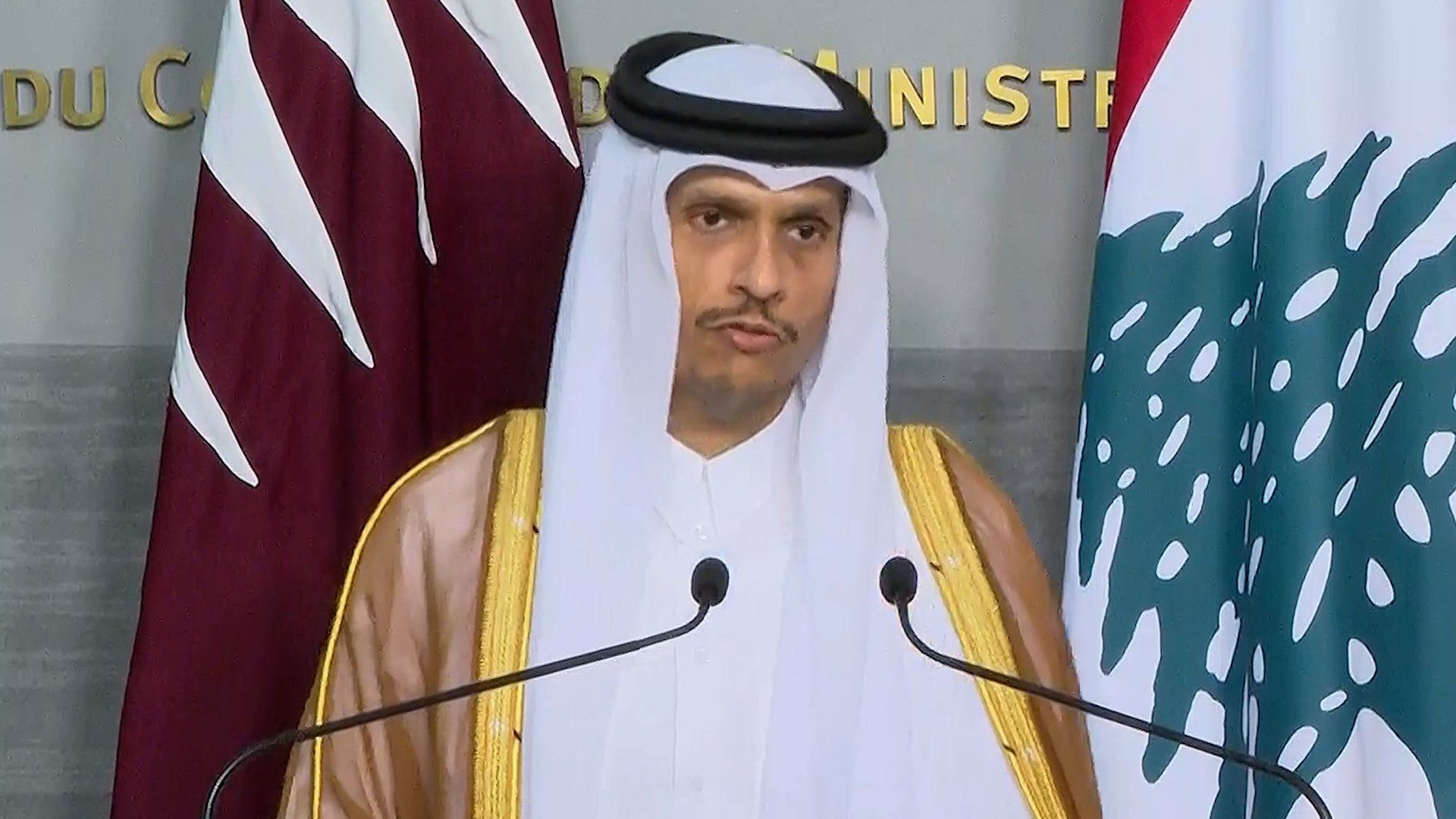 Qatar FM demands Israeli forces pull out of Lebanon