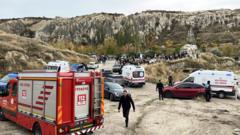 Rock formation collapse kills two in Turkey's Cappadocia region
