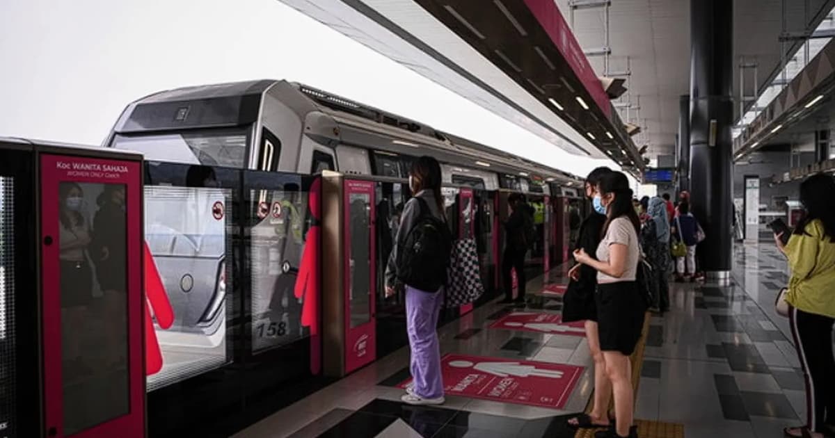 Service disruptions affect Putrajaya MRT and Kelana Jaya LRT lines