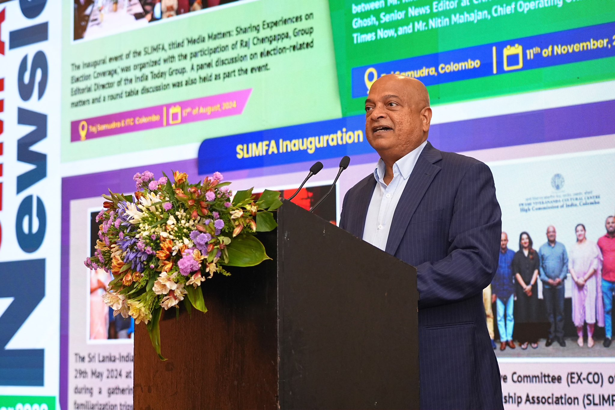 Sri Lanka-India Media Association Holds Annual Meeting in Colombo