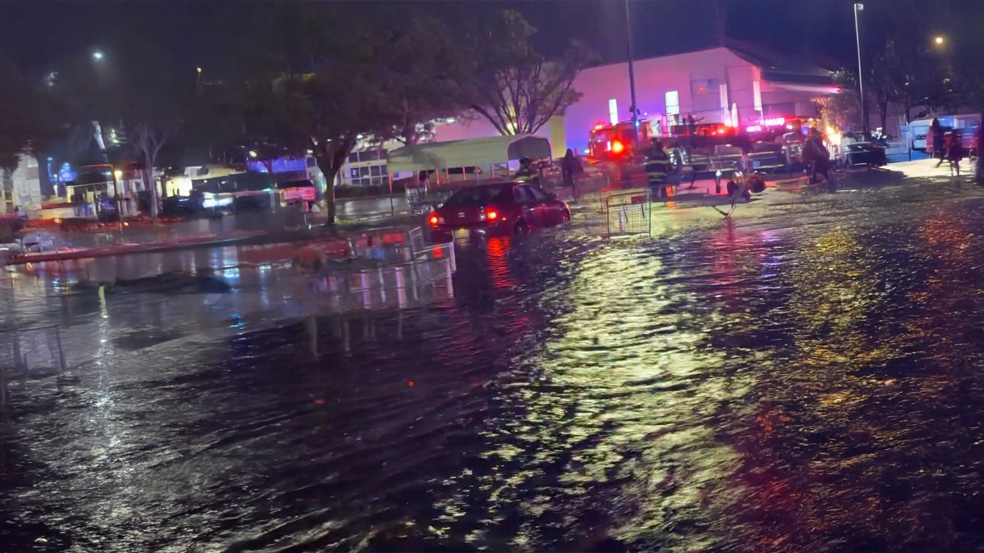 Heavy rainfall triggers flash flooding across New York City streets and transit