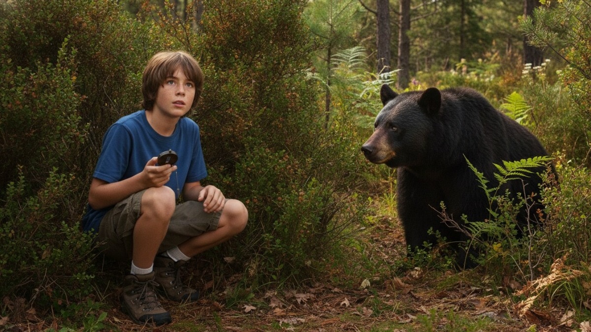 Twelve-year-old boy fights off bear attack with courage