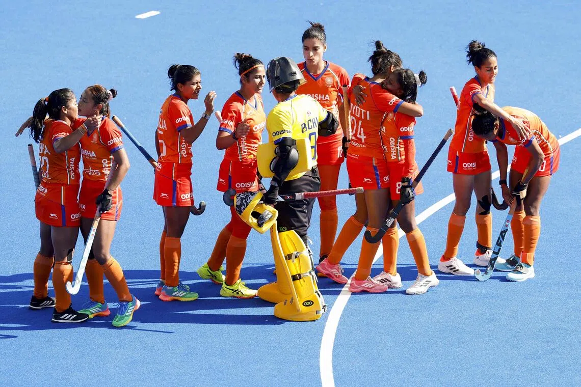 India's hockey team ditches orange kit after political backlash