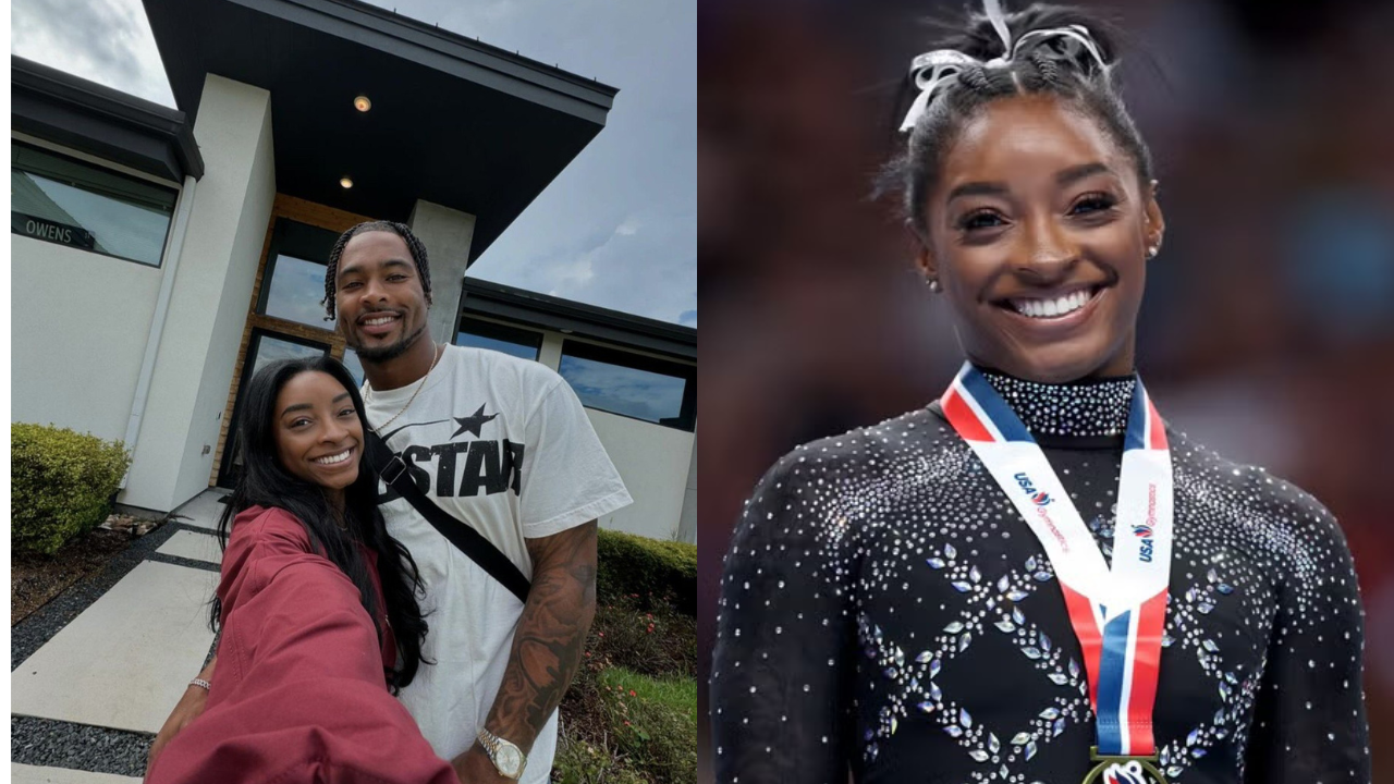 Olympic champion Simone Biles completes five-year Texas lakefront mansion project
