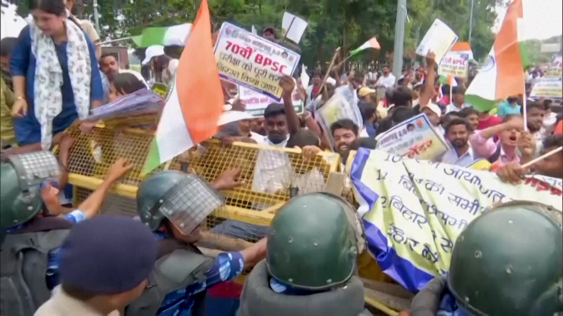 Student protests erupt in Bihar over alleged exam paper leaks