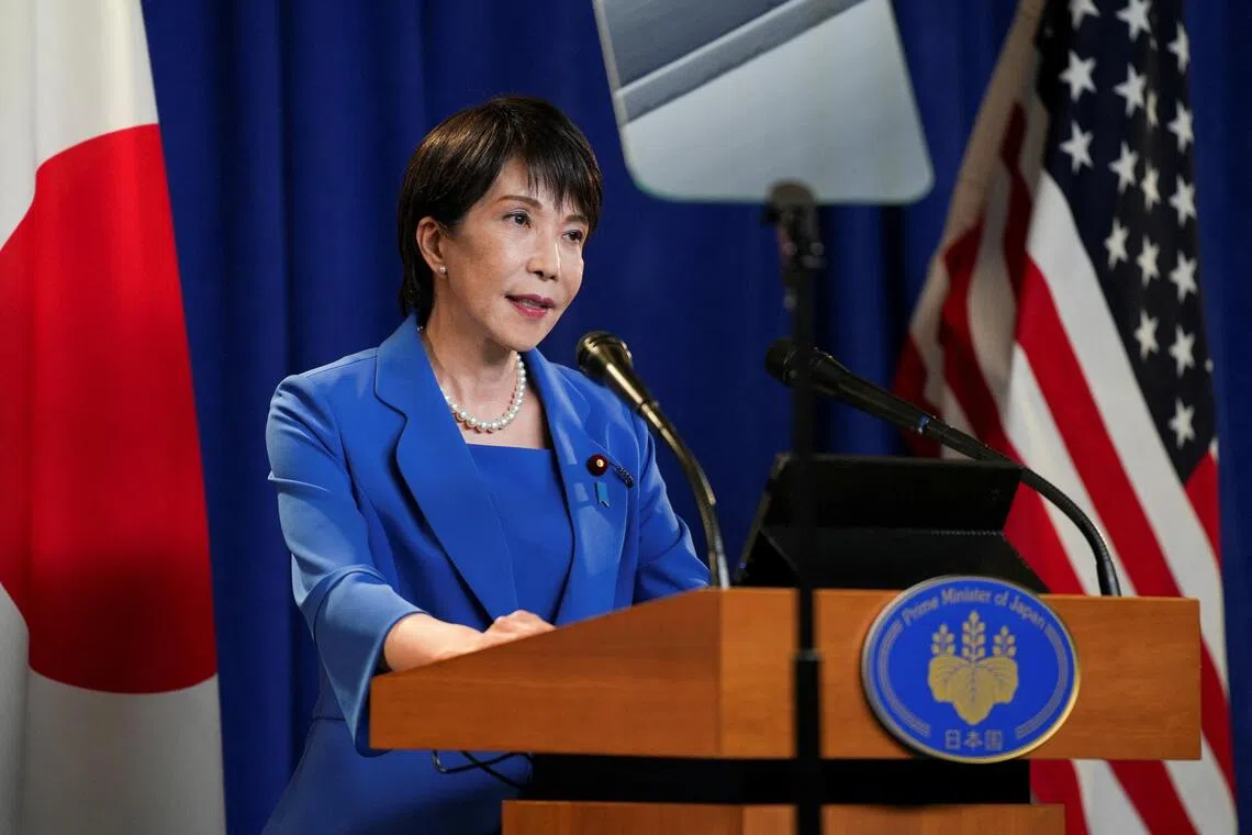 Japan's PM Takaichi backs ICC, rules-based order at UN debut