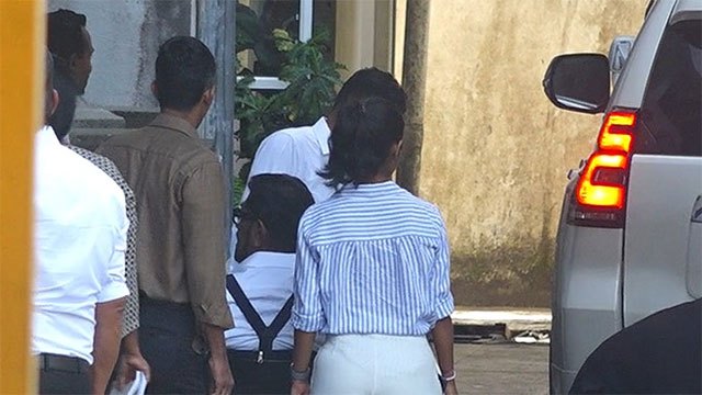 Former Minister Rambukwella Appears Before Bribery Commission