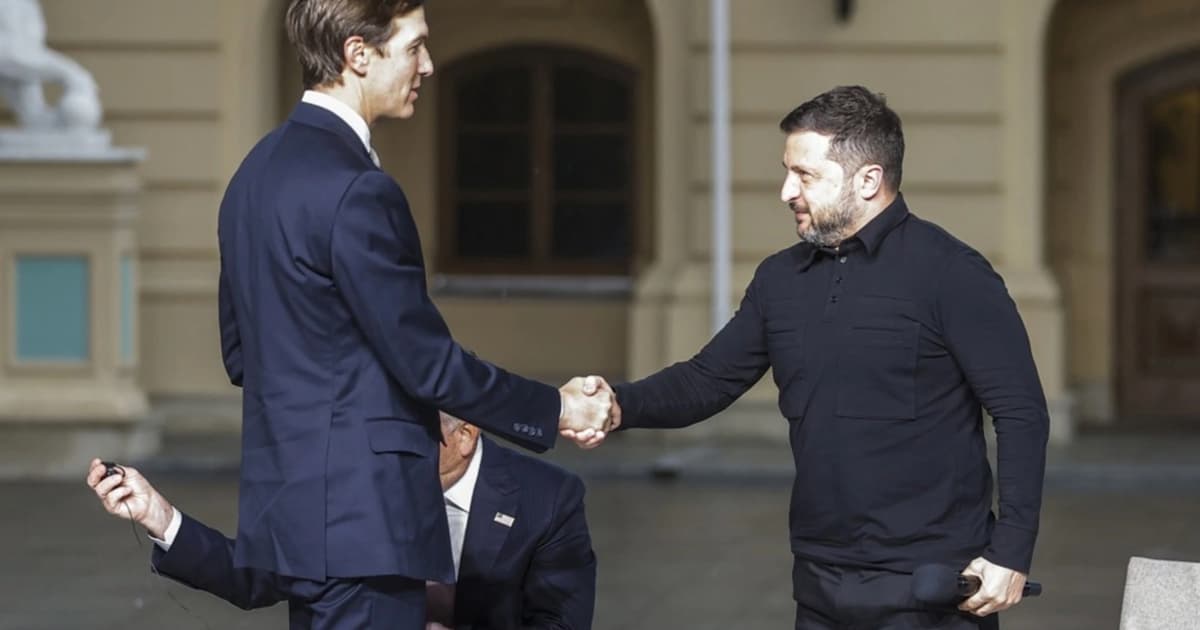 Zelensky signals progress after talks with US negotiators