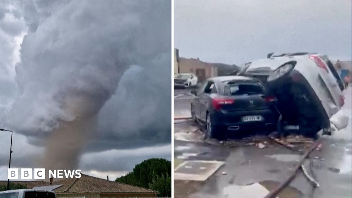 Tornado Sweeps Through Southern France, Injuring Dozens