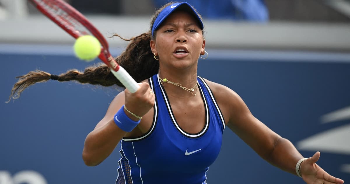 From film set to court: Teen tennis player makes US Open debut