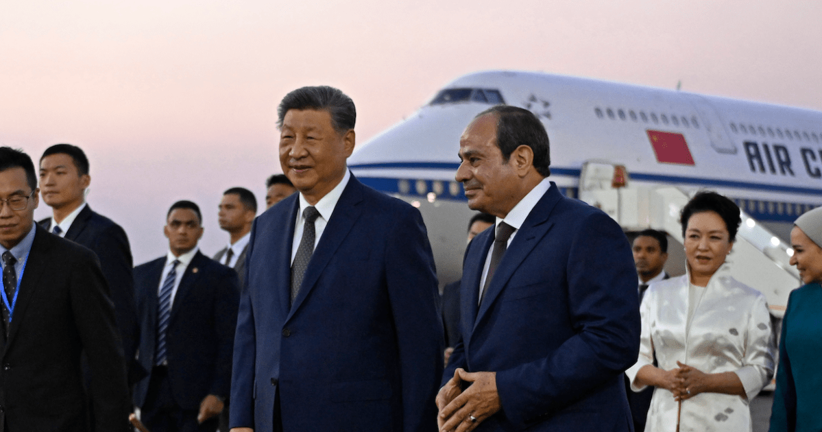 Xi Jinping visits Egypt for first time in decade