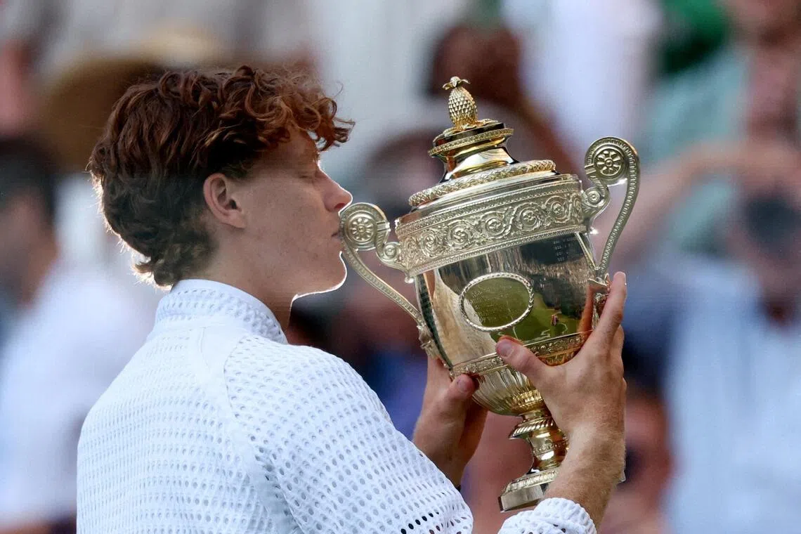 Top-ranked tennis star Sinner withdraws from US Open