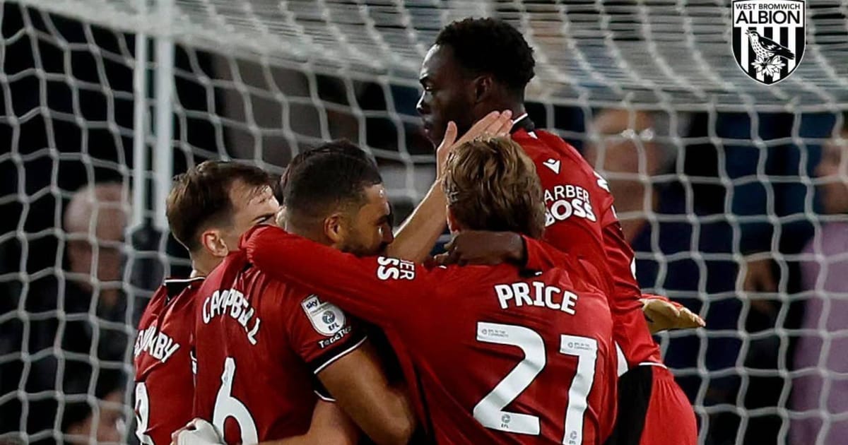 West Brom Puncaki Jadual Championship Selepas Tewaskan Derby