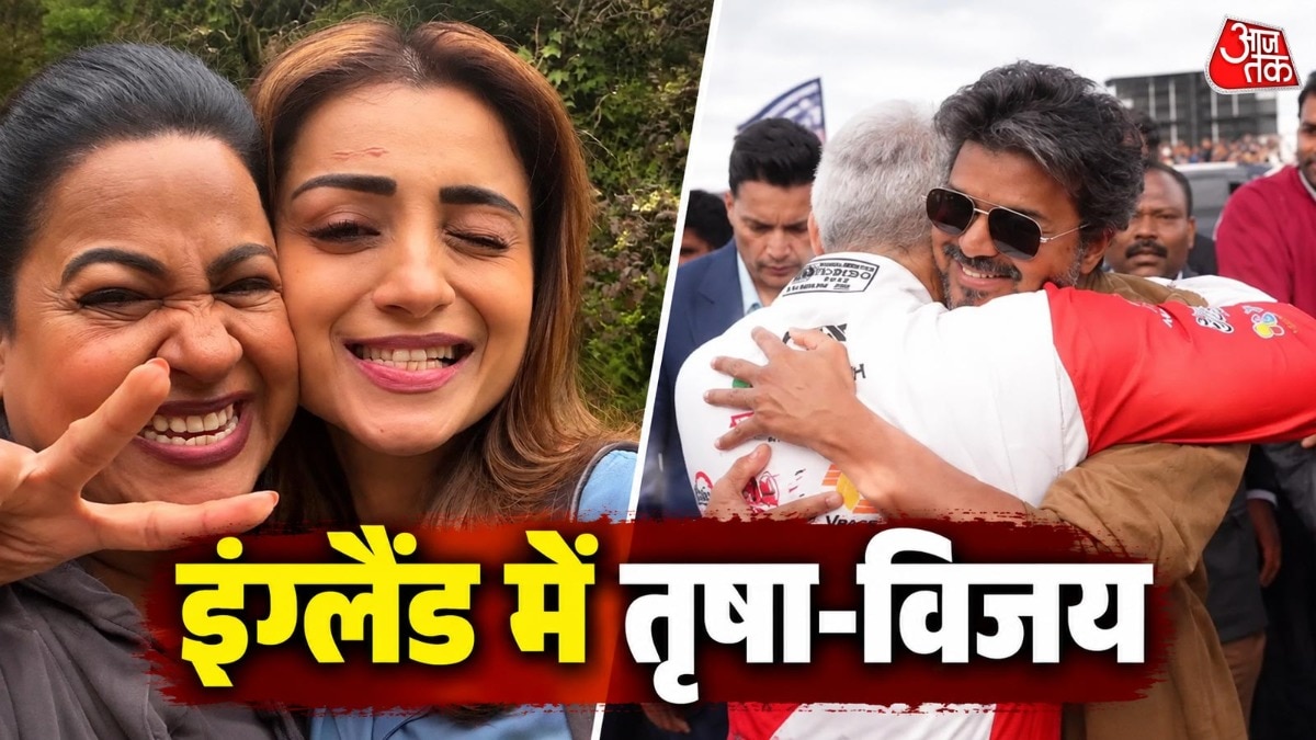 Tamil Nadu CM Vijay Visits Silverstone to Support Actor-Racer Ajith Kumar