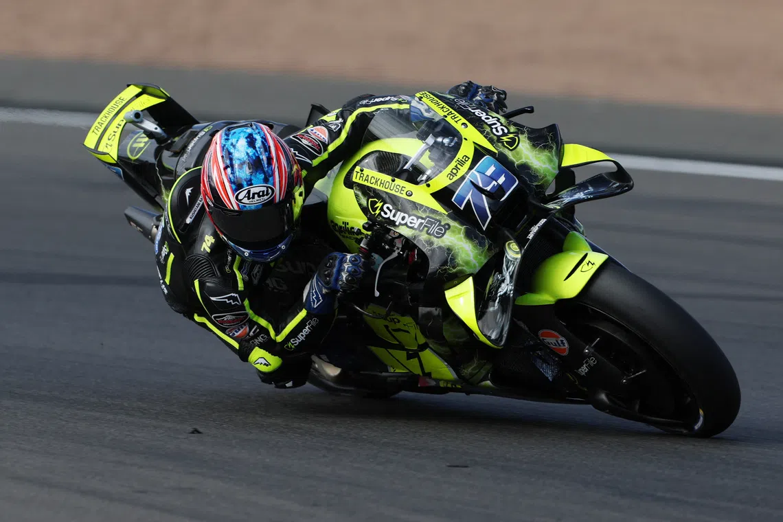 MotoGP rider Ogura sidelined by hand injury at Aragon
