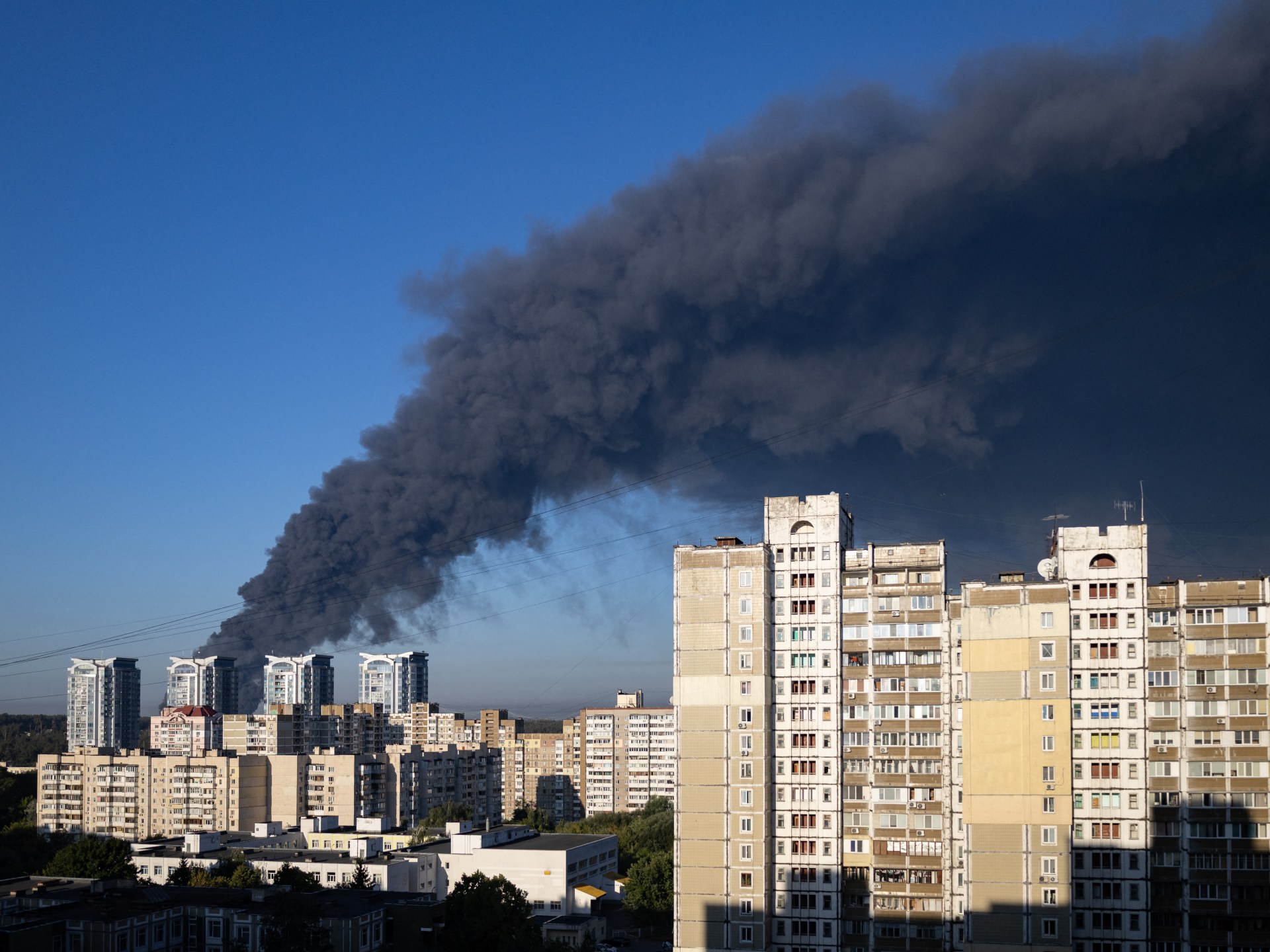 Russian strike on Kyiv warehouse kills at least 27 people