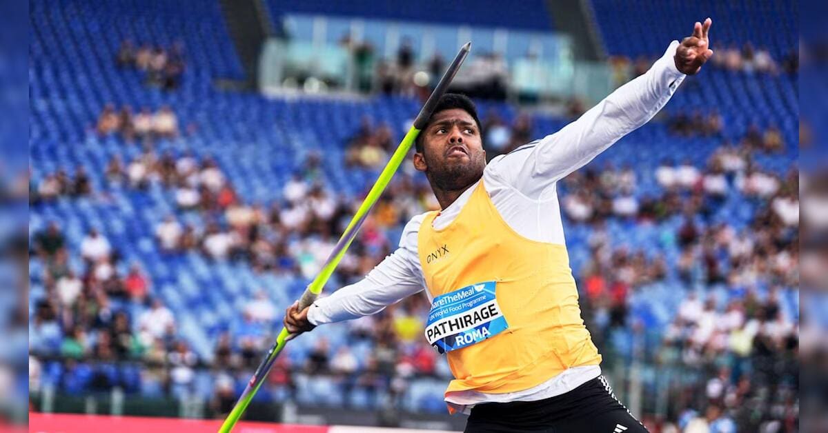 Sri Lankan javelin star Pathirage loses equipment in airline mishap