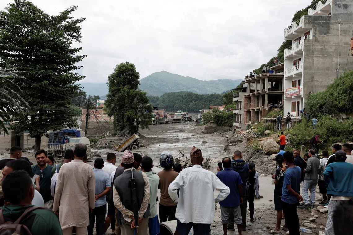 Nepali worker survives devastating flash flood by clinging to mango tree