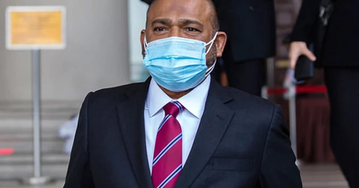 Man detained ahead of father's court appearance on graft charges