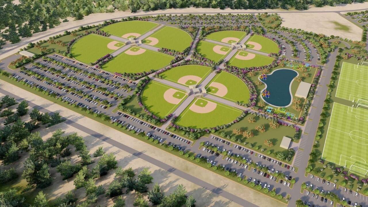 Texas family's land gift transforms into $145 million sports complex