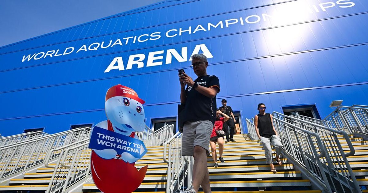 Singapore's World Aquatics Championships Arena pushed back to 2027