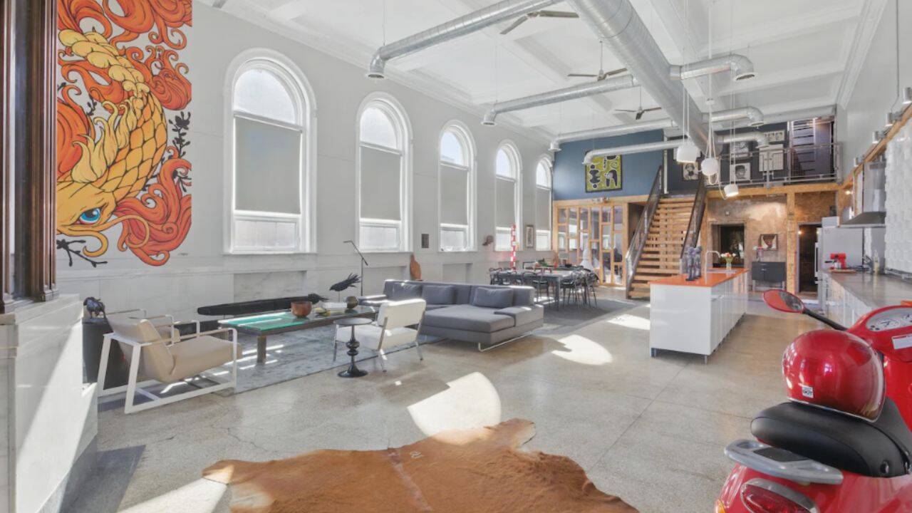 Detroit couple transforms abandoned 1925 bank into $1.3m home