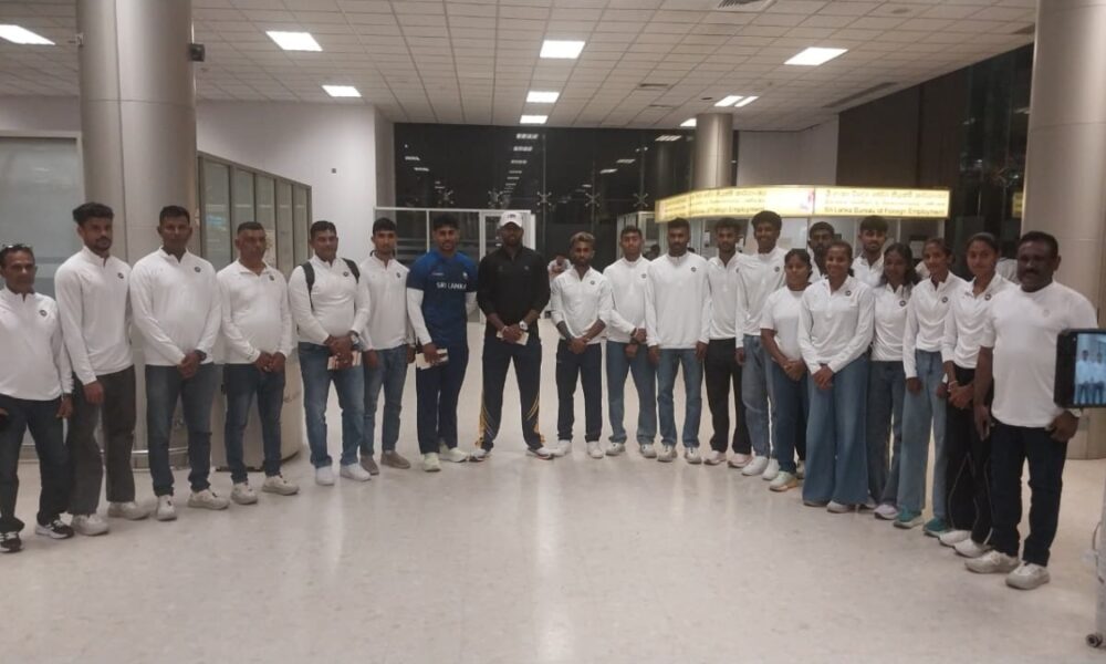 Javelin star Tharanga departs for Asian Games with gold and record ambitions
