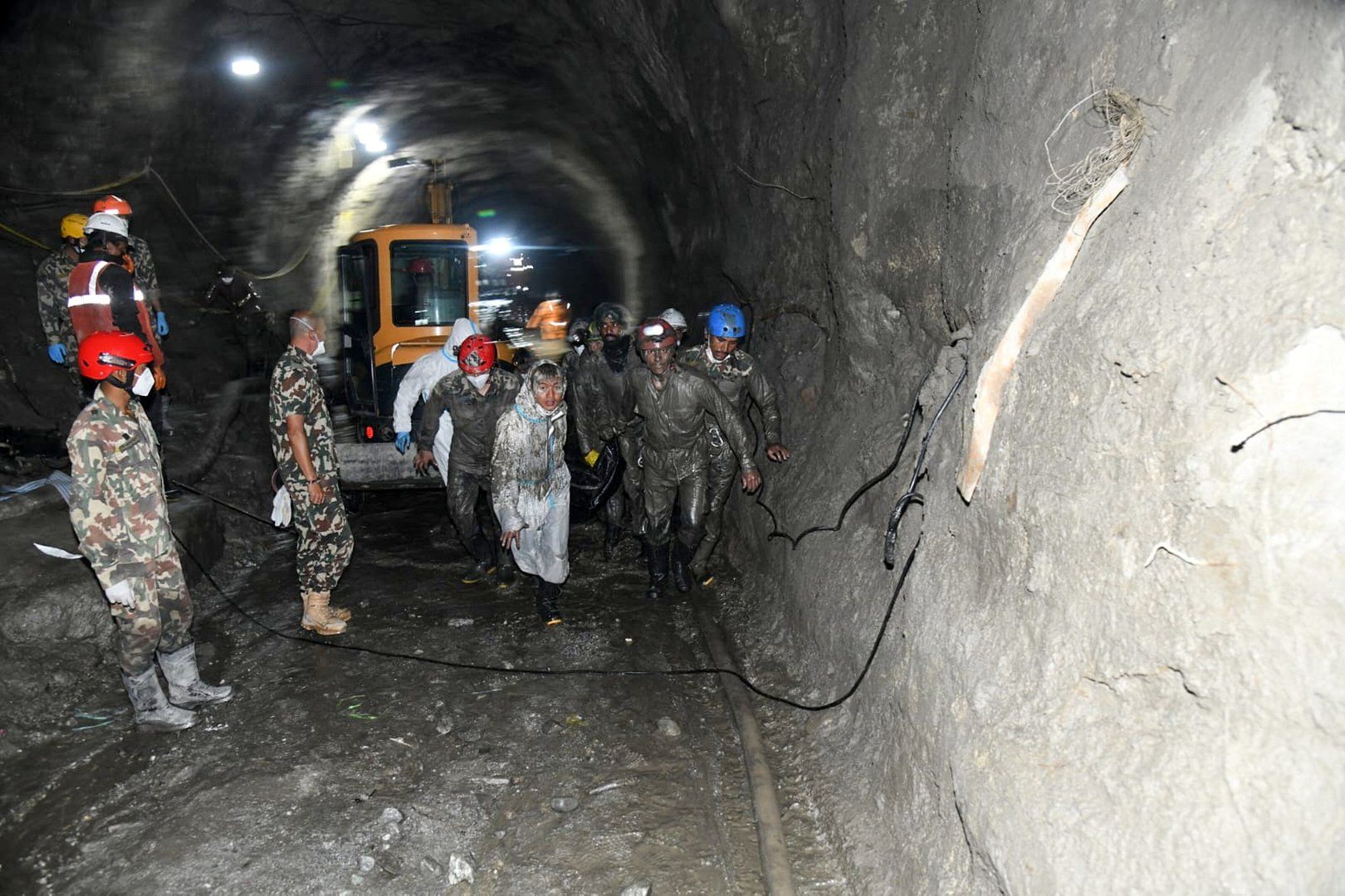 Four bodies recovered from flooded Nepal hydropower tunnel
