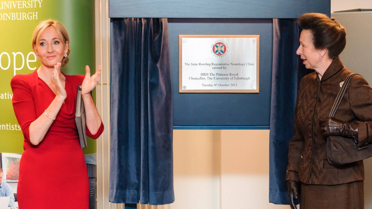 Rowling's £10m gift funds neurology clinic honouring mother's memory