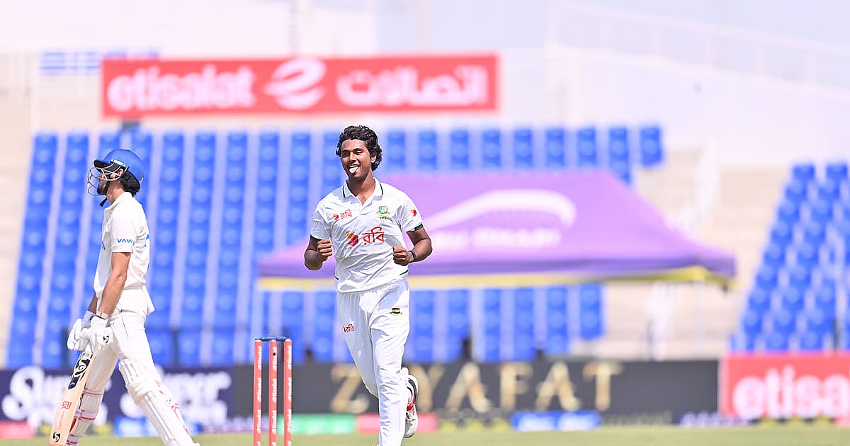 চা-এর বিরতিতে আফগানিস্তান ১৩১ দুই উইকেটে এগিয়ে বাংলাদেশের বিপক্ষে